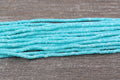 4mm blue speckled heishi beads for bracelets and DIY jewelry