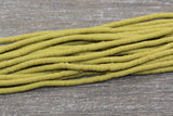 4mm olive green heishi beads for bracelets and DIY jewelry