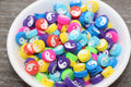 10mm yin yang polymer clay beads, nature clay charms for bracelets 3