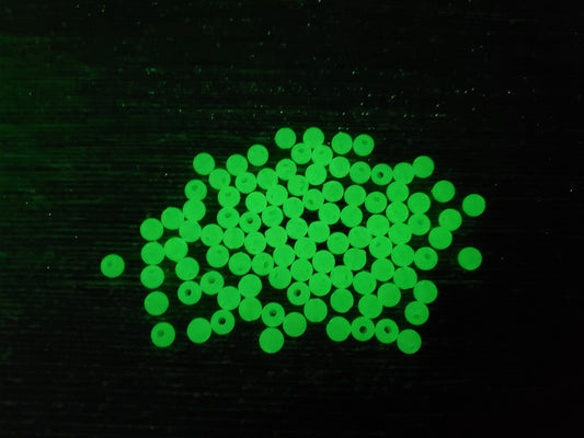 6mm Glow In Dark Beads, Plastic Beads, Acrylic Beads