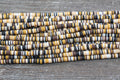 4mm multicolored heishi beads for bracelets and DIY jewelry