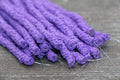6mm purple flower shape heishi beads for bracelets and DIY jewelry