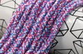 6mm multicolored speckled heishi beads for bracelets and DIY jewelry