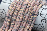 6mm multicolor heishi beads for bracelets and DIY jewelry