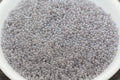 2mm gray translucent mix glass seed beads for bracelets