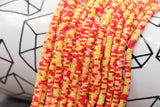 4mm speckled heishi beads for bracelets and DIY jewelry