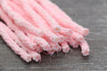 6mm pink speckled flower shape heishi beads for bracelets and DIY jewelry