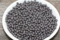 4mm Matte Dark Gray Acrylic Spacer Beads