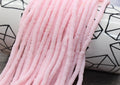4mm light pink heishi beads for bracelets and DIY jewelry