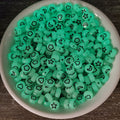 7mm in the Dark Heart Star Moon Acrylic Symbol Beads #1612