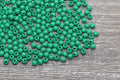4mm Green Acrylic Spacer Beads