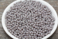 4mm Matte Gray Acrylic Spacer Beads
