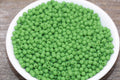 4mm Matte Forest Green Acrylic Spacer Beads