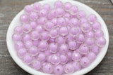10mm Lavender for Crafting Faceted Acrylic Beads