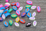 10mm fish polymer clay beads, animal clay charms for bracelets 4