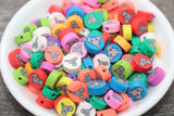 10mm elephant polymer clay beads, animal clay charms for bracelets 2