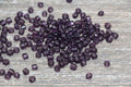 4mm 6/0 purple transparent glass seed beads for bracelets