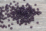 4mm 6/0 purple transparent glass seed beads for bracelets