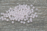 4mm Translucent Pink Round Beads, Pink Round Gumball Beads, Round Spacer Beads, Bubblegum Beads, Plastic Round Smooth Bead #26