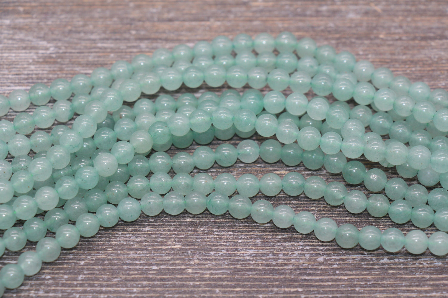 Aventurine Beads, Natural Gemstone Round Beads, Sizes 4mm 6mm 8mm 10mm 12mm, Full Strand 15.5 inch, #96