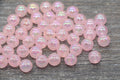10mm Jelly Pink AB Acrylic Gumball Beads