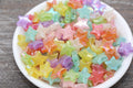13mm Iridescent Multicolor Acrylic Star Beads