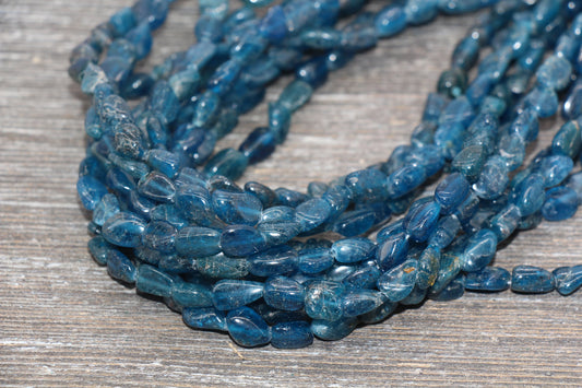 Apatite Beads, Gemstone Nugget Beads, Loose Beads, Pebble Nugget Beads, Chip Beads, Size 6mm-7mm #21