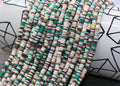 4mm multicolored heishi beads for bracelets and DIY jewelry