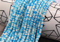 4mm multicolored heishi beads for bracelets and DIY jewelry