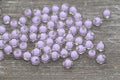 8mm Lilac Double Wall Acrylic Gumball Beads