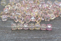 10mm Ombre Faceted Acrylic Cube Beads #1865