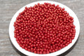 4mm Burgundy Faux Pearl Acrylic Beads