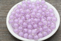 10mm Light Purple Double Wall Acrylic Gumball Beads
