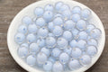 12mm Blue Double Wall Acrylic Gumball Beads