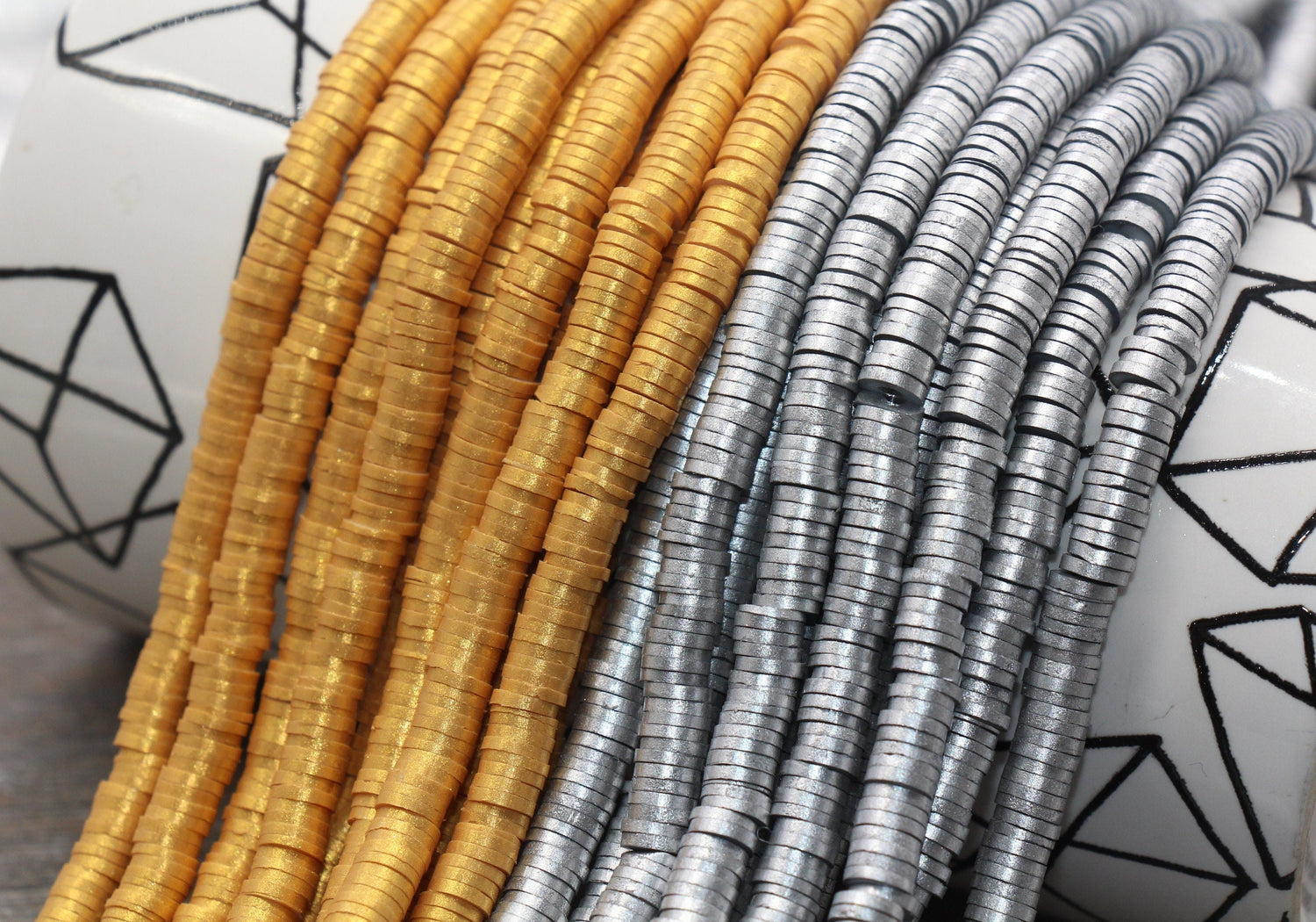 Shimmer Beads with Soft Sparkle