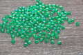 4mm Green AB Acrylic Spacer Beads