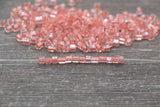 4mm 6/0 peach lining glass seed beads for bracelets