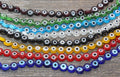 8mm colorful round glass beads for jewelry making