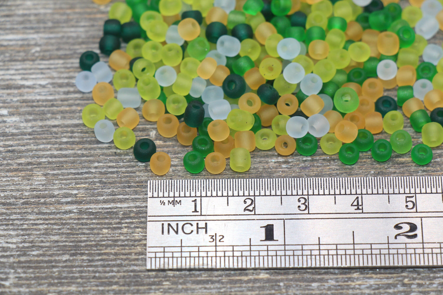 Matte Translucent Glass Beads, 4mm 6/0 Glass Round Beads, Frosted Multicolor Seed Beads, Rocailles Beads, Beading Supplies #2288