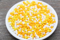 4mm 6/0 and white mix opaque glass seed beads for bracelets