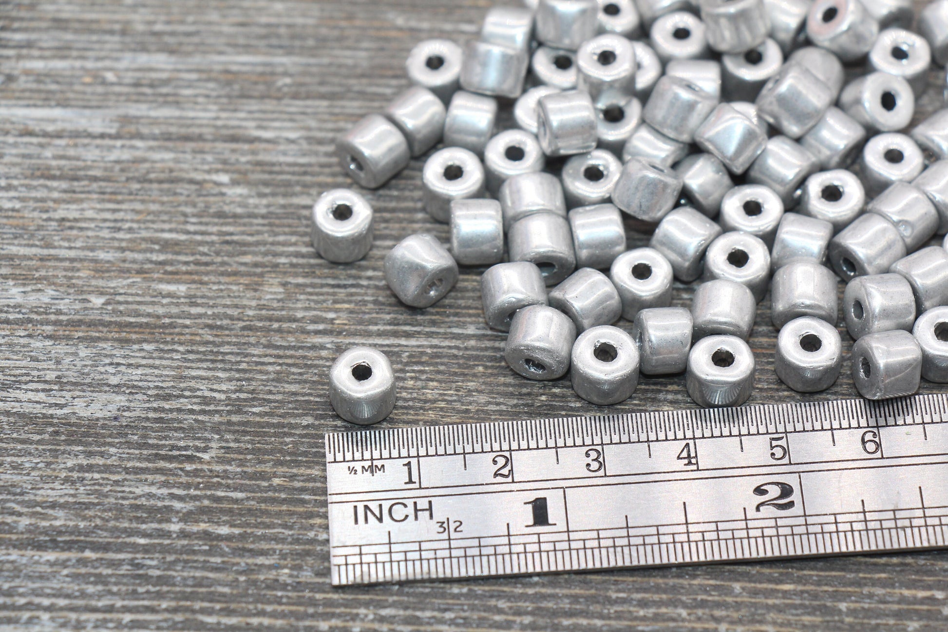 7mm Glass Seed Beads, Slider Glass Beads, Roller Beads, Bead for Bracelet, Beading Supplies #2345
