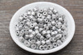 7mm roller glass seed beads for bracelets