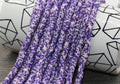 6mm purple speckled heishi beads for bracelets and DIY jewelry