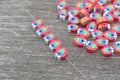 10mm fish polymer clay beads, animal clay charms for bracelets 2