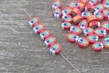 10mm fish polymer clay beads, animal clay charms for bracelets 2