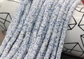 6mm blue speckled heishi beads for bracelets and DIY jewelry