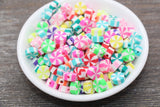 10mm swirl peppermint polymer clay beads, christmas clay charms for bracelets 4