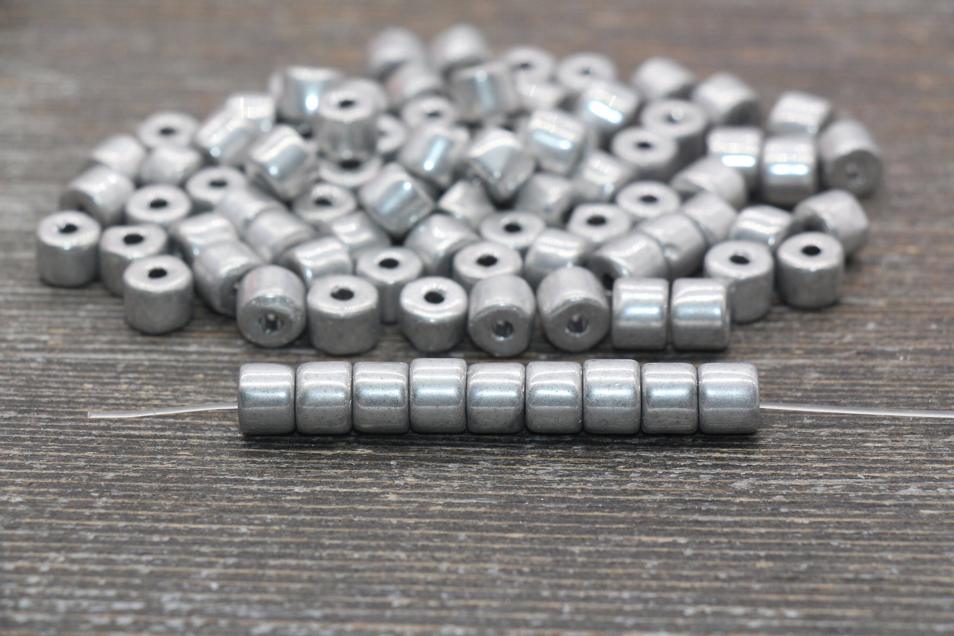 7mm Glass Seed Beads, Slider Glass Beads, Roller Beads, Bead for Bracelet, Beading Supplies #2345