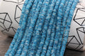 6mm blue speckled heishi beads for bracelets and DIY jewelry