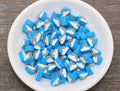 9mm rainbow and cloud polymer clay beads, nature clay charms for bracelets 6